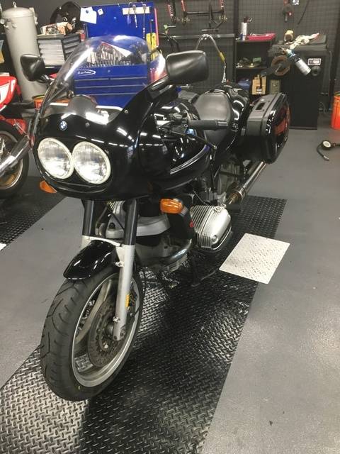 BMW・R1100R　ETC取り付けしました!!