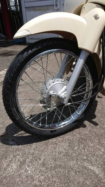 ホンダ カブ110 ミシュラン パイロットストリート 前後タイヤ