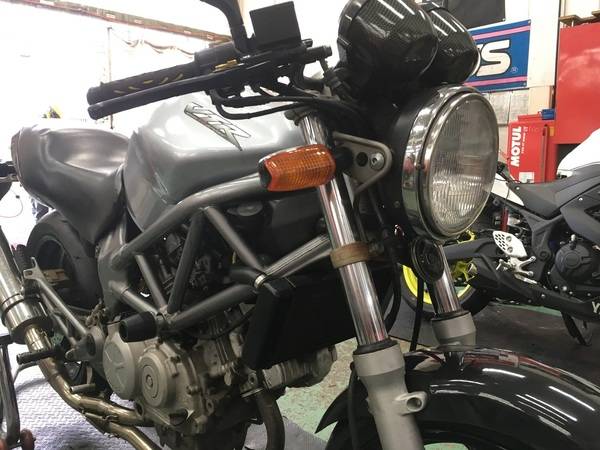 HONDA VTR250 ダンロップ α-14 タイヤ交換 - NAPS-ON マガジン