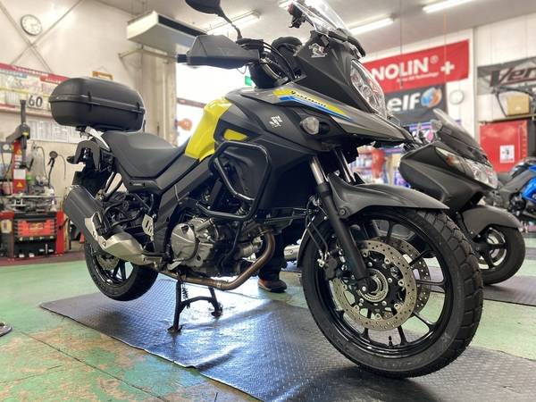 新車はずしアナキーアドベンチャー＊水冷R系GSシリーズ　前後タイヤセット SUZUKI Vストローム650 ミシュラン アナキーアドベンチャー タイヤ交換