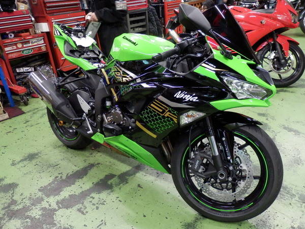 カワサキ ZX-6R】Active フェンダーレスKIT 装着しました! - NAPS-ON