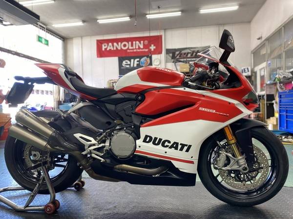 DUCATI 959パニガーレ ピレリ ディアブロ・ロッソ3 タイヤ交換 - NAPS