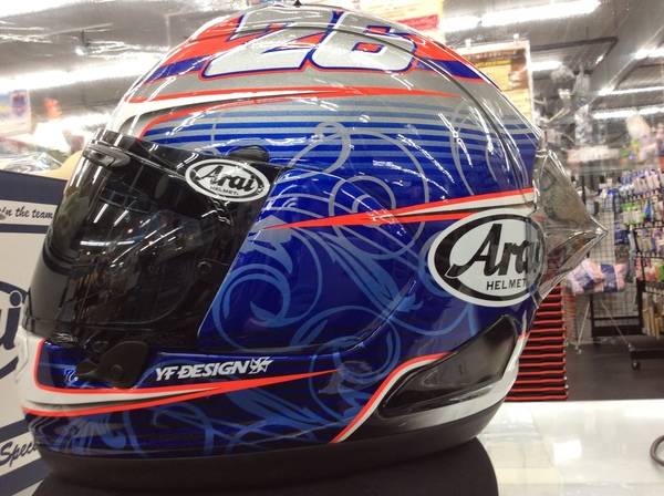 アライ Arai RX7X レーシングスポイラー 非売品 アライ Arai RX-7X レーシングスポイラー ライトスモーク 品番