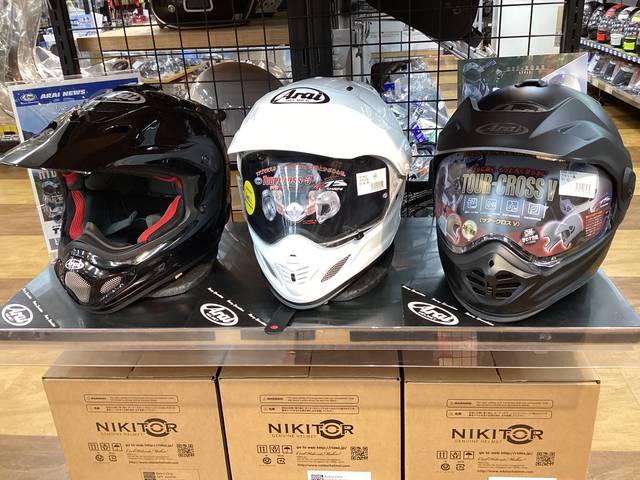Arai TOUR-CROSS V フラットブラック XL 新品 ツアークロス5種類オフロードヘルメット