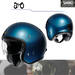 SHOEI J・O【ジェイ・オー】 ジェットヘルメット ラグナブルー  | ジェットヘルメット(シールド付) | 通販商品 | オートバイ用品店ナップス - NAPS